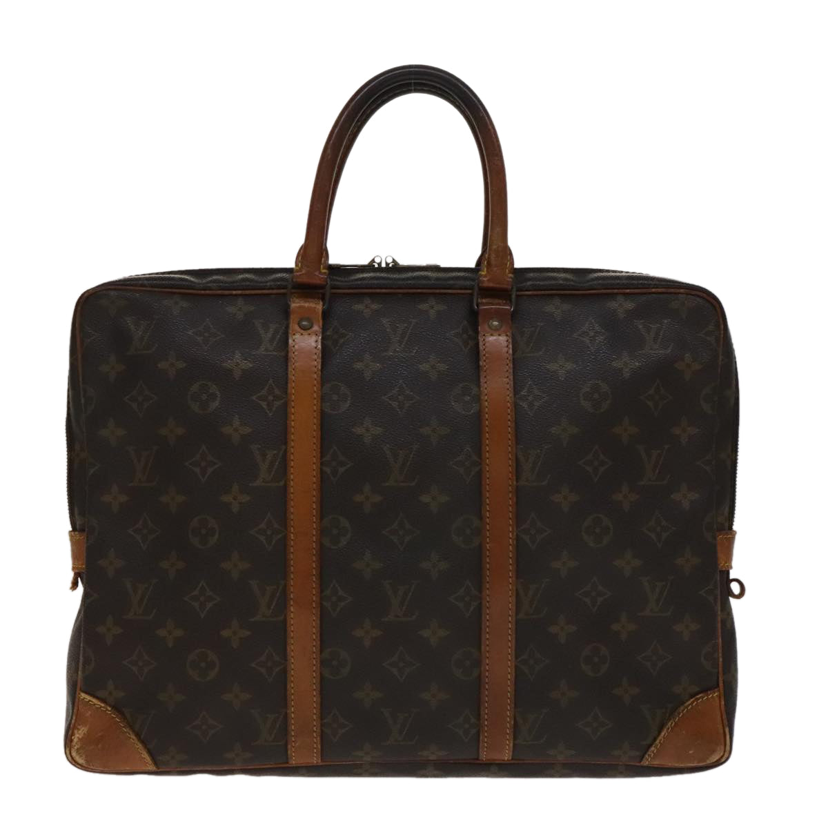 LOUIS VUITTON Monogram Porte Documents Voyage Business Bag M52005 yk16675