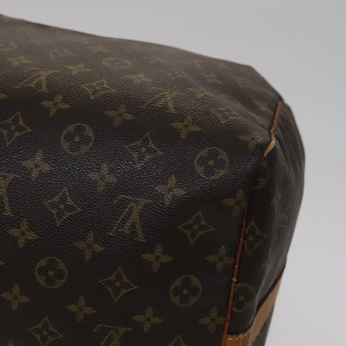 LOUIS VUITTON Monogram Keepall Bandouliere 60 Boston Bag M41412 LV yk16715