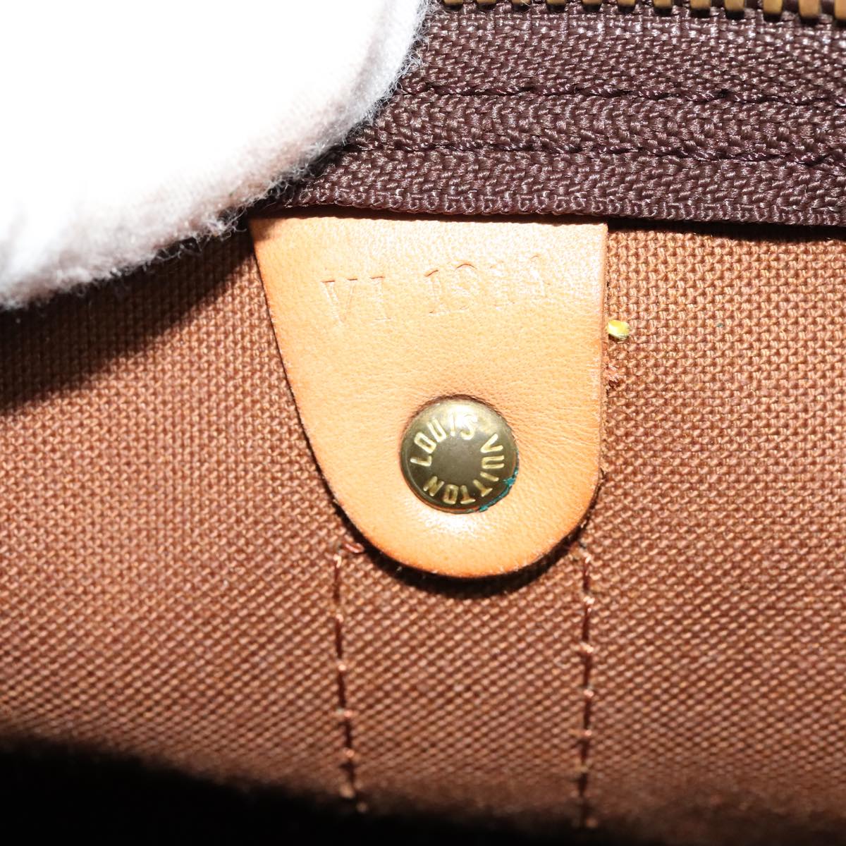 LOUIS VUITTON Monogram Keepall Bandouliere 60 Boston Bag M41412 LV yk16715