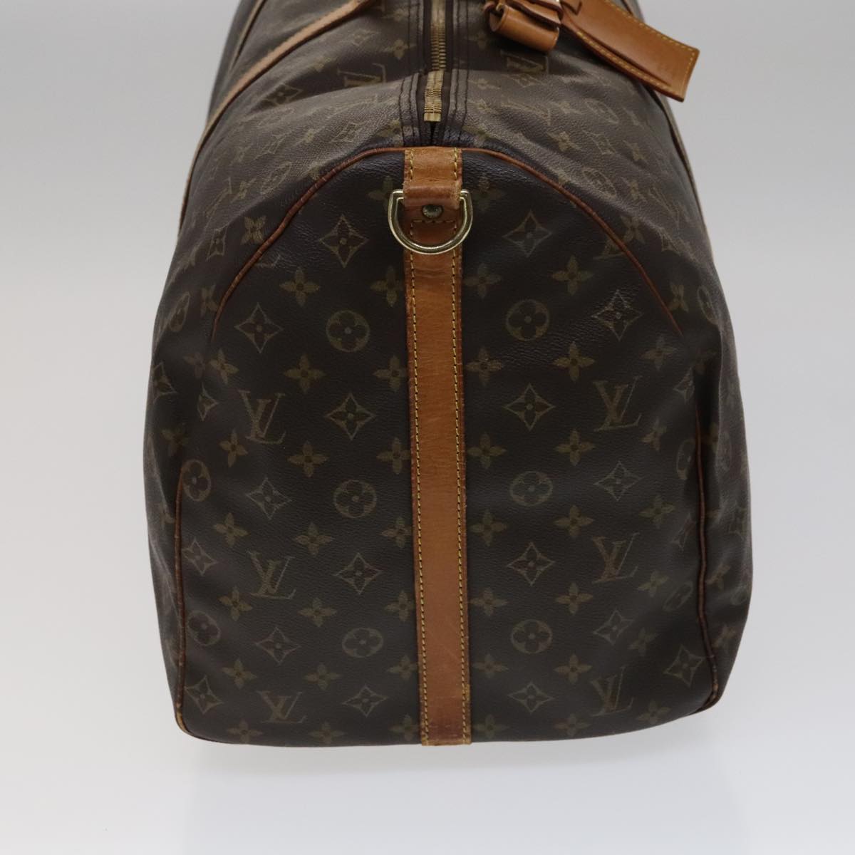 LOUIS VUITTON Monogram Keepall Bandouliere 60 Boston Bag M41412 LV yk16715