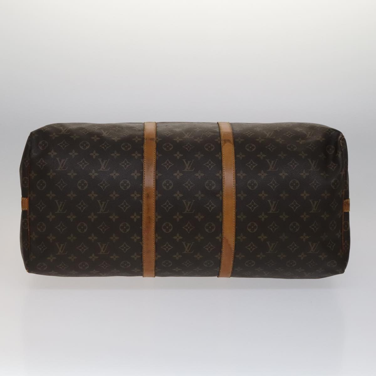 LOUIS VUITTON Monogram Keepall Bandouliere 60 Boston Bag M41412 LV yk16715