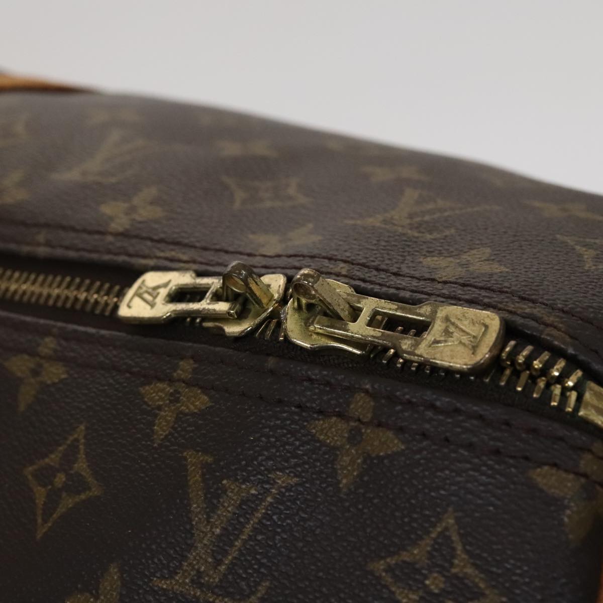 LOUIS VUITTON Monogram Keepall 60 Boston Bag M41422 LV yk16725