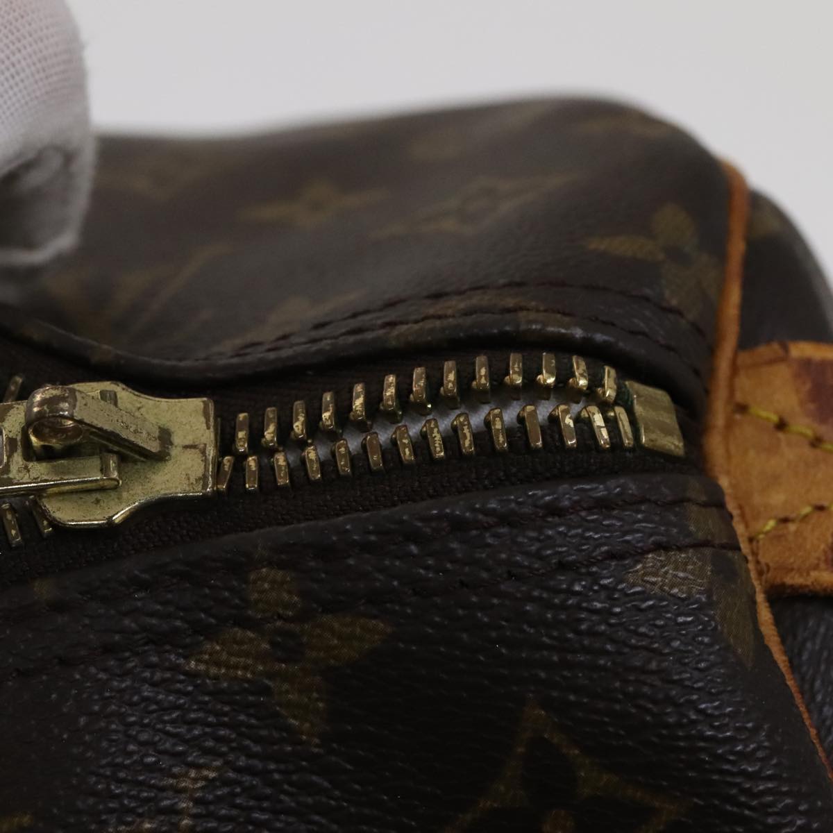 LOUIS VUITTON Monogram Keepall 60 Boston Bag M41422 LV yk16725