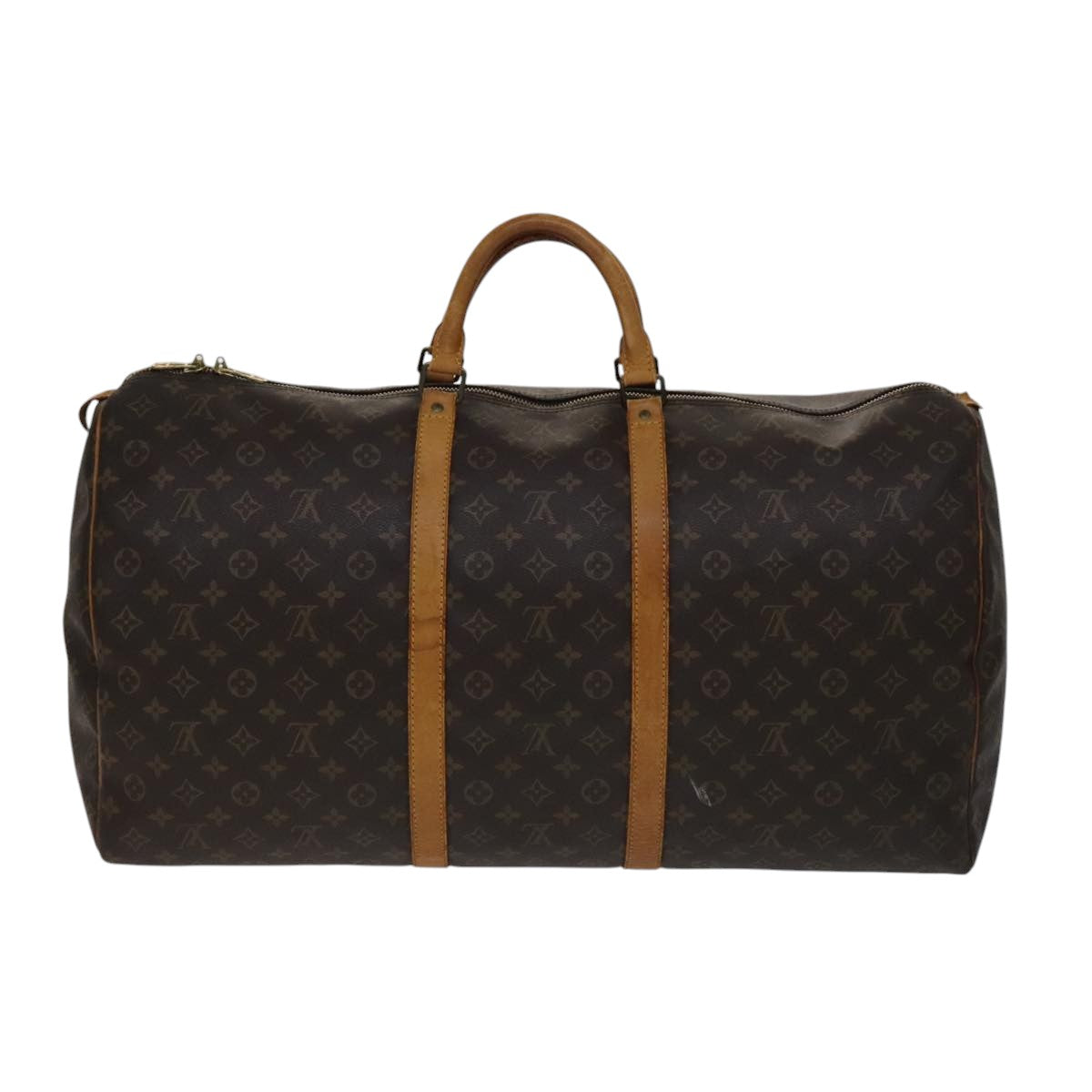 LOUIS VUITTON Monogram Keepall 60 Boston Bag M41422 LV yk16725