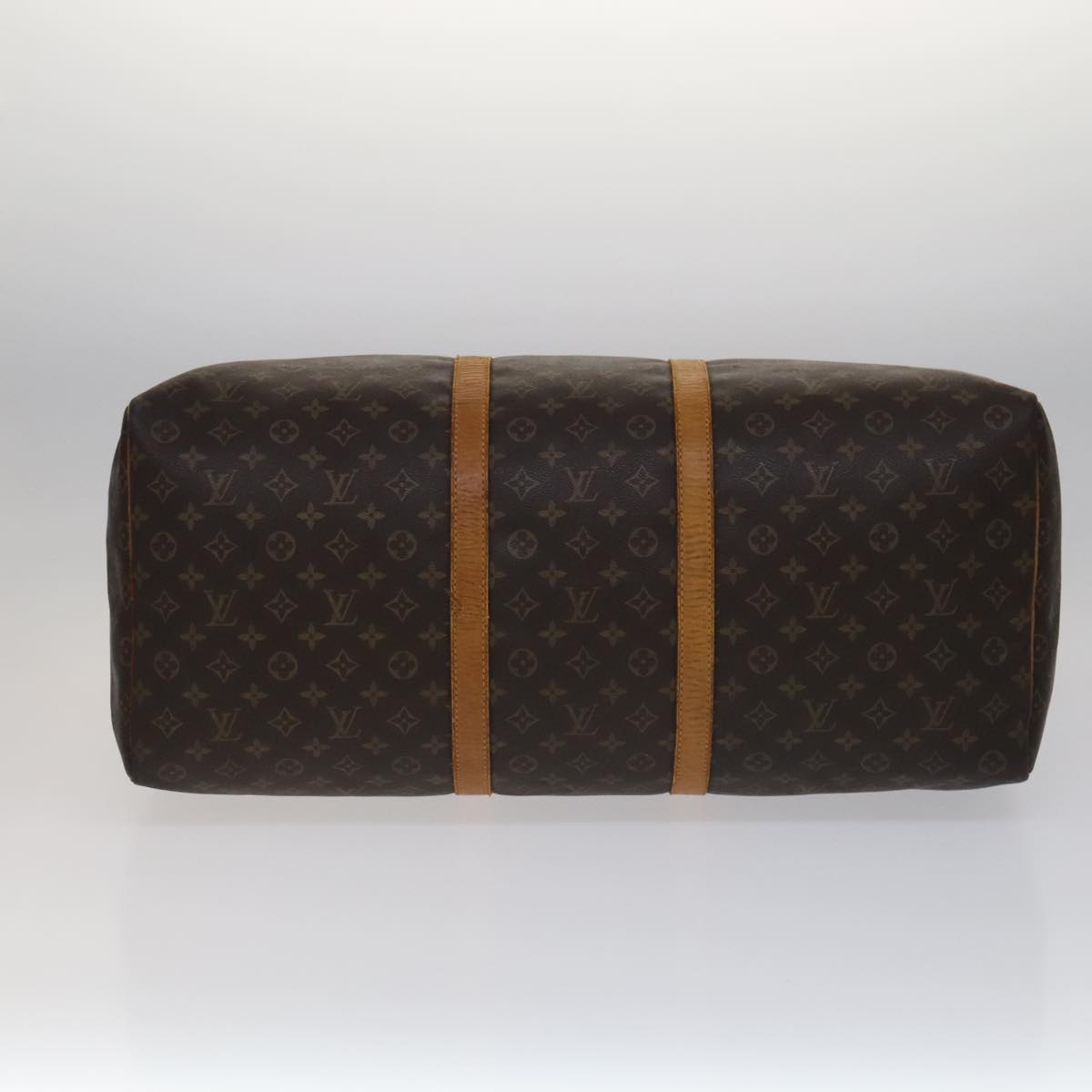 LOUIS VUITTON Monogram Keepall 60 Boston Bag M41422 LV yk16725