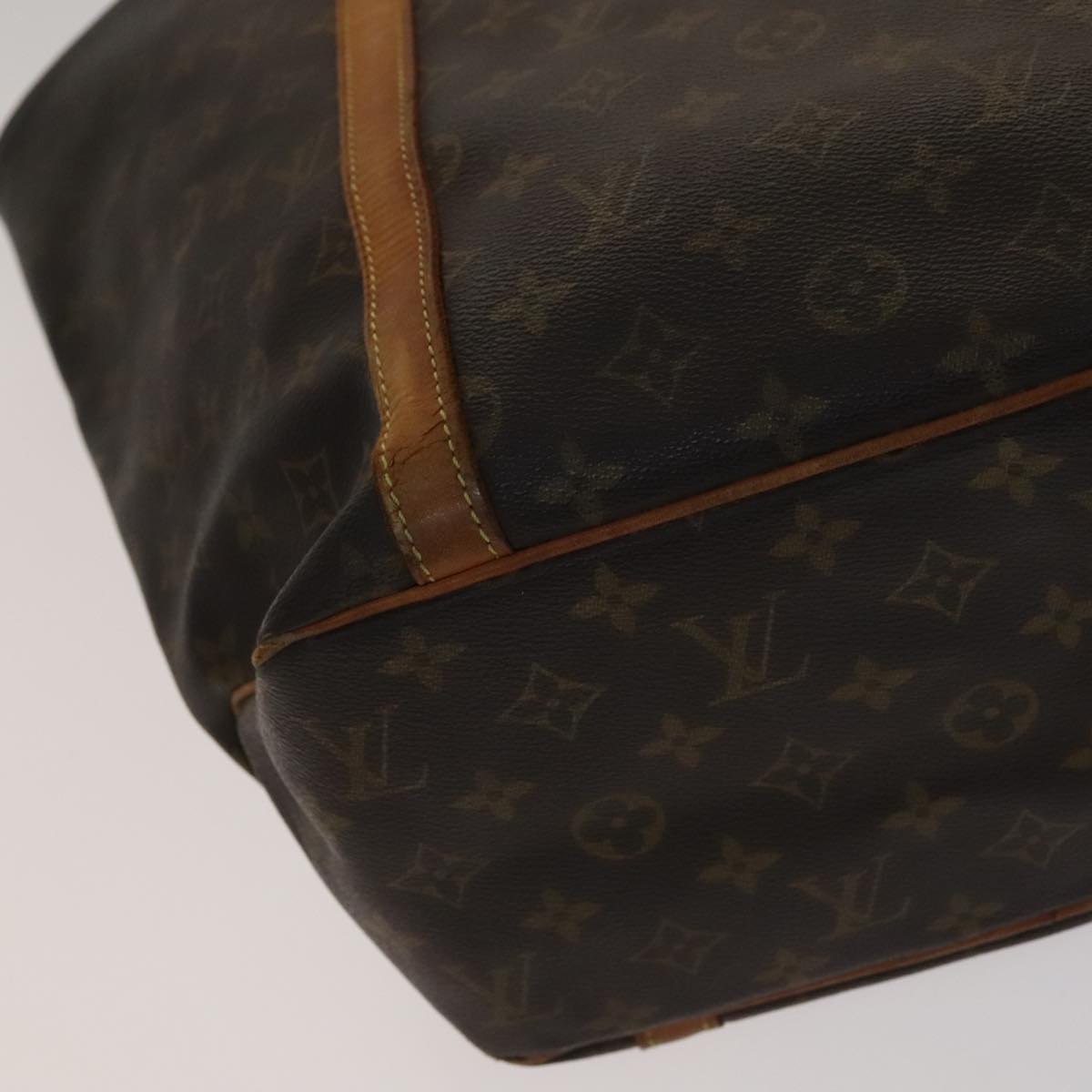 LOUIS VUITTON Monogram Sac Shopping Tote Bag M51108 LV yk16727