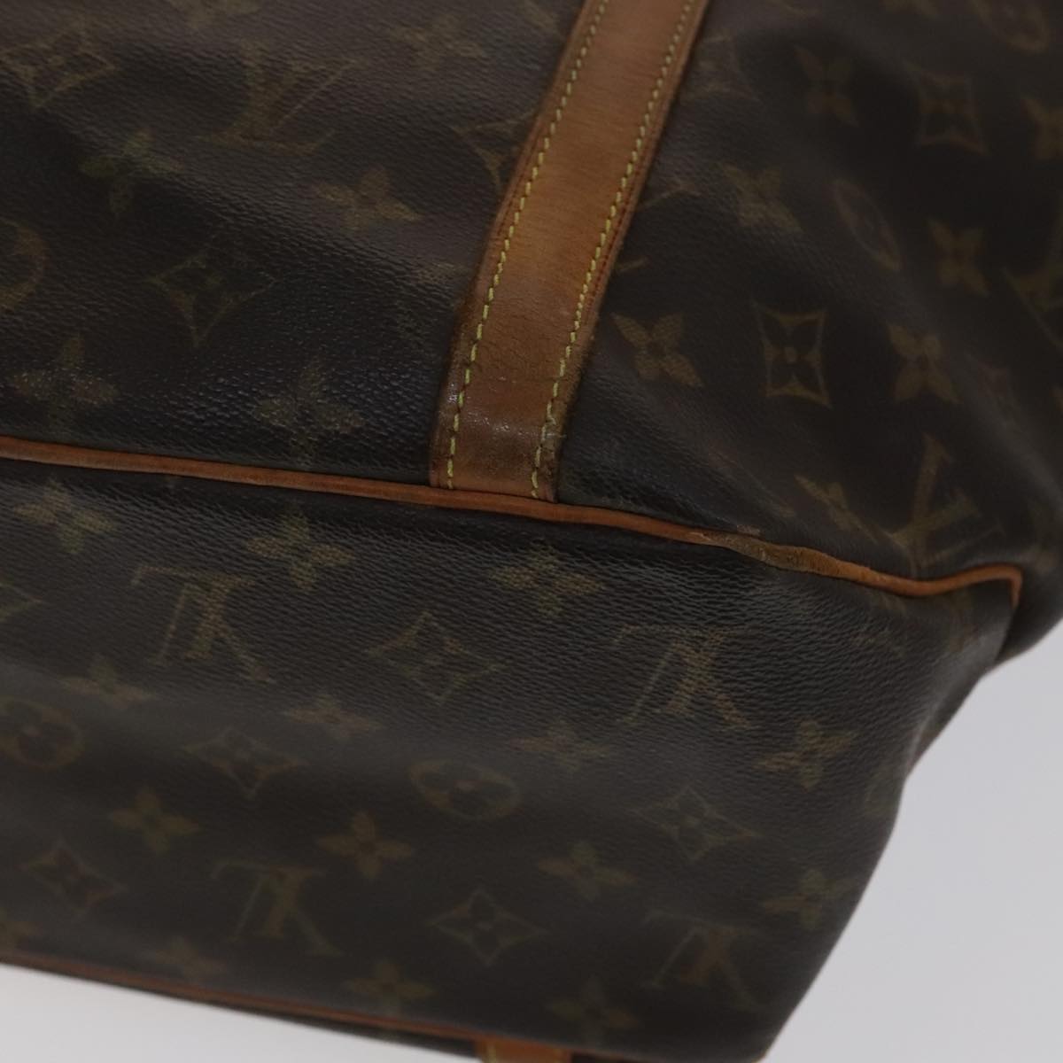 LOUIS VUITTON Monogram Sac Shopping Tote Bag M51108 LV yk16727