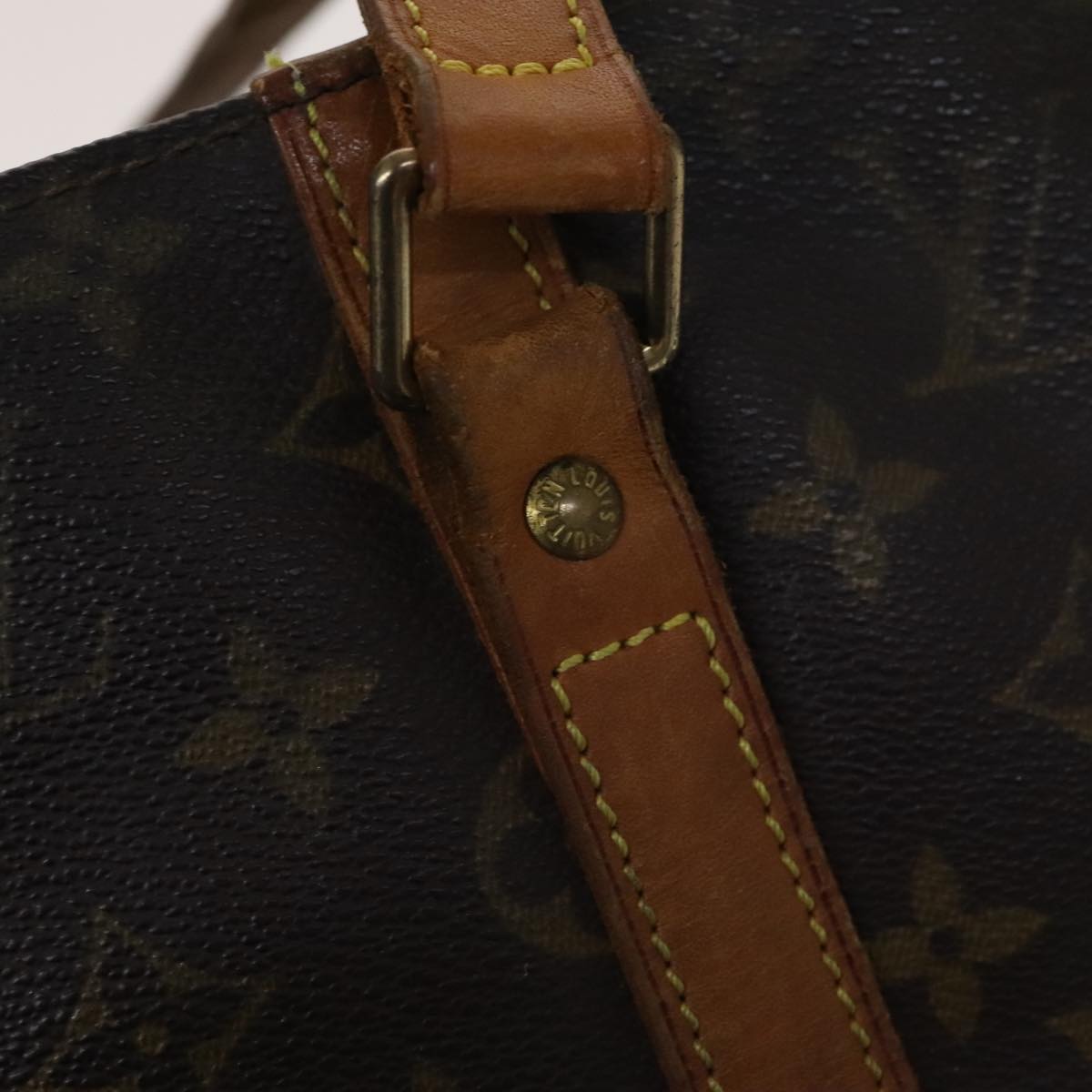 LOUIS VUITTON Monogram Sac Shopping Tote Bag M51108 LV yk16727
