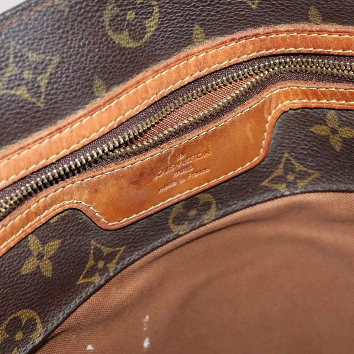 LOUIS VUITTON Monogram Sac Shopping Tote Bag M51108 LV yk16727