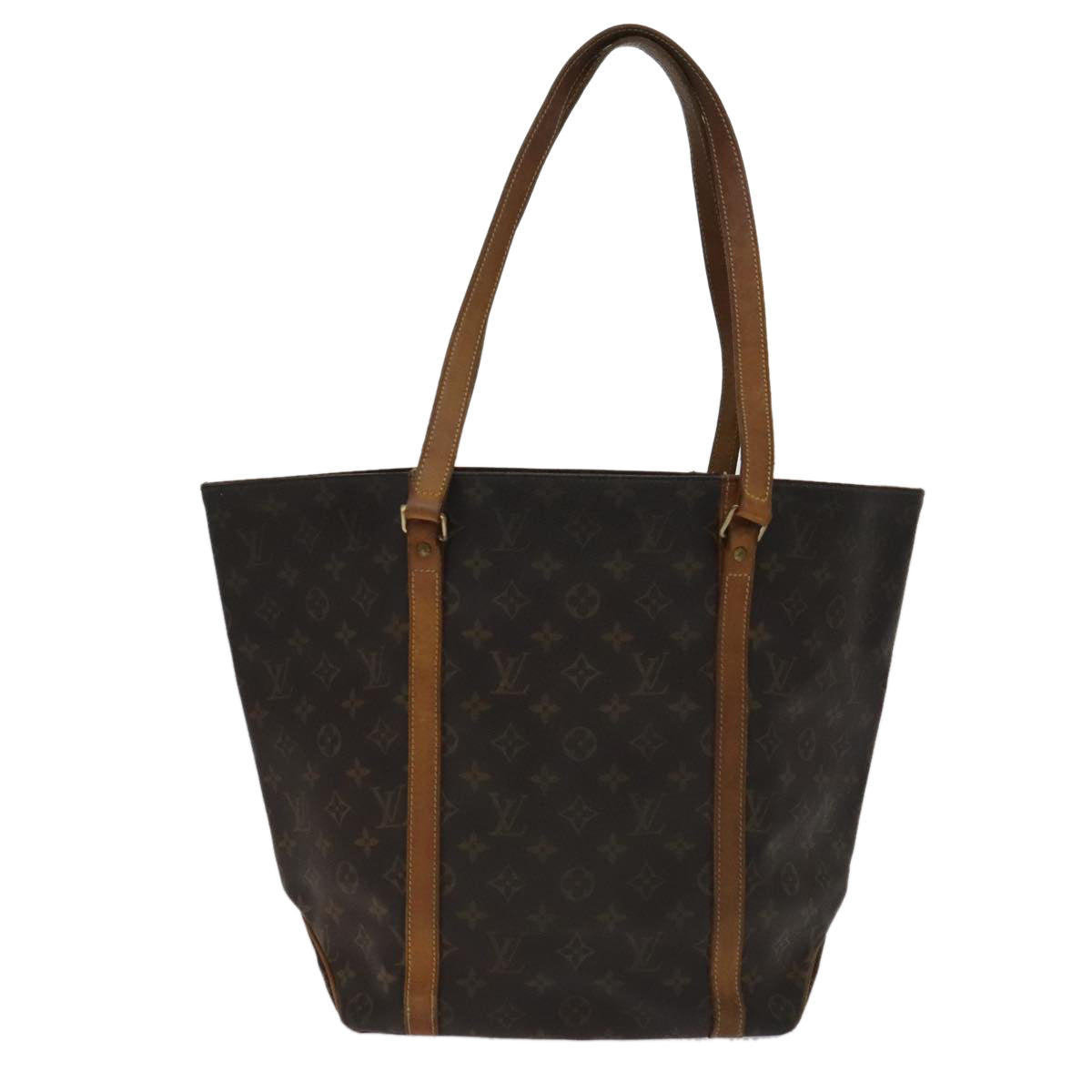 LOUIS VUITTON Monogram Sac Shopping Tote Bag M51108 LV yk16727