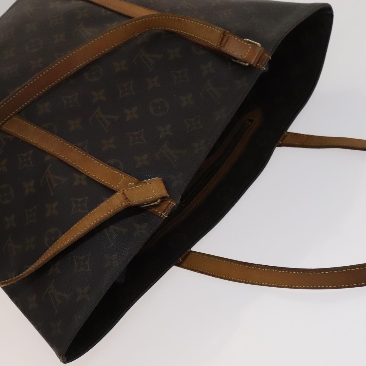 LOUIS VUITTON Monogram Sac Shopping Tote Bag M51108 LV yk16727