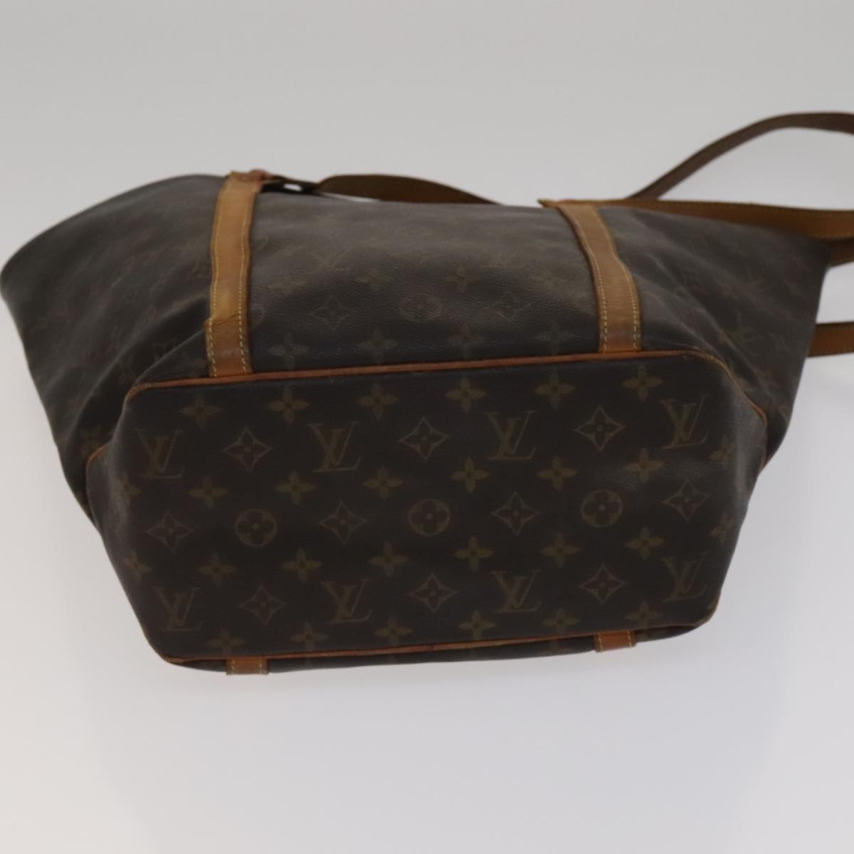 LOUIS VUITTON Monogram Sac Shopping Tote Bag M51108 LV yk16727
