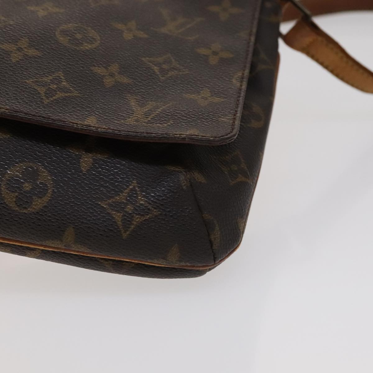 LOUIS VUITTON Monogram Musette Tango Short Strap Bag M51257 LV yk16730
