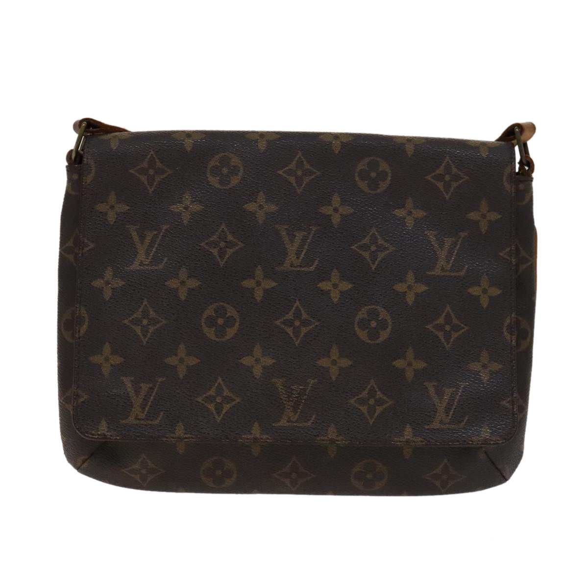 LOUIS VUITTON Monogram Musette Tango Short Strap Bag M51257 LV yk16730