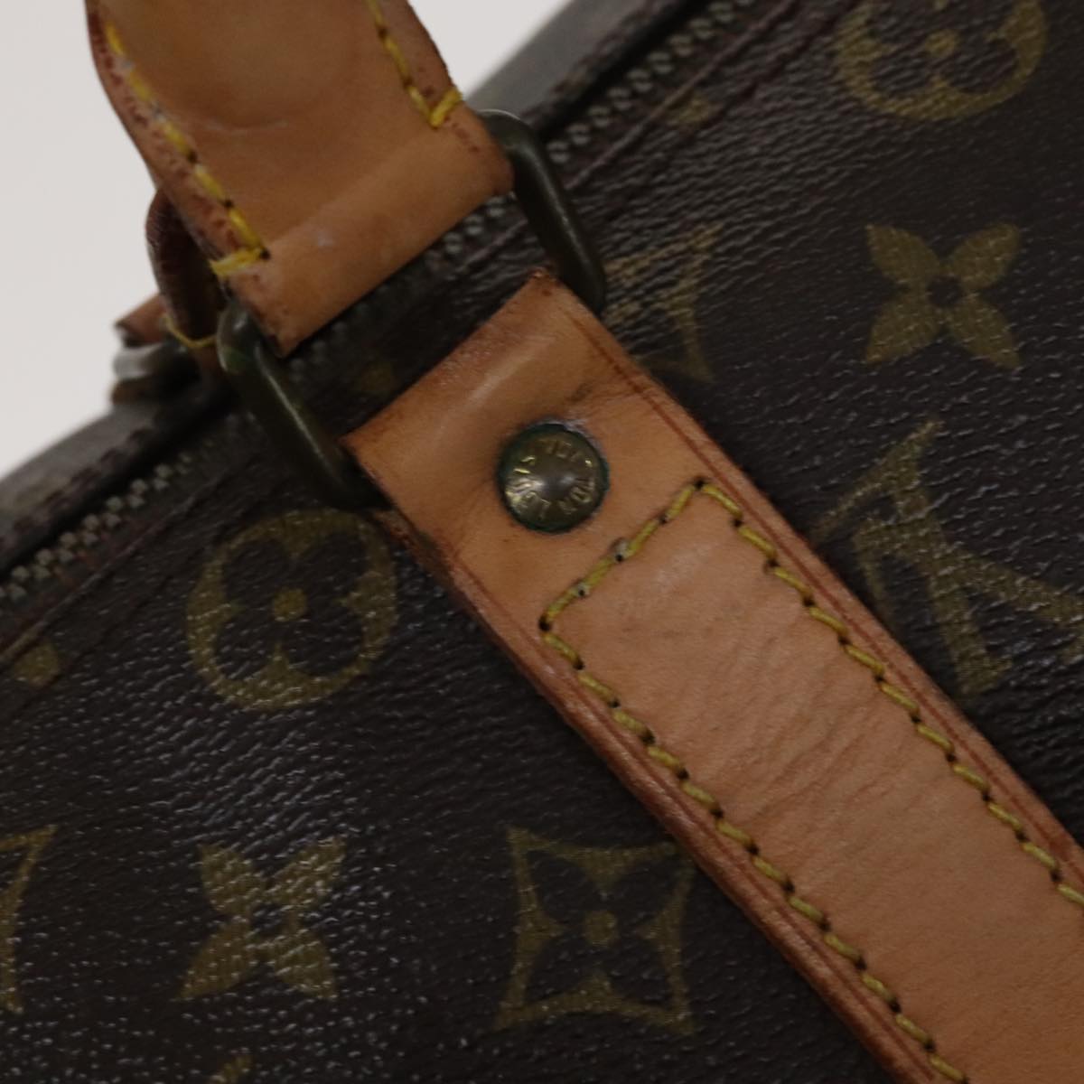 LOUIS VUITTON Monogram Keepall 45 Boston Bag M41428 LV yk16741