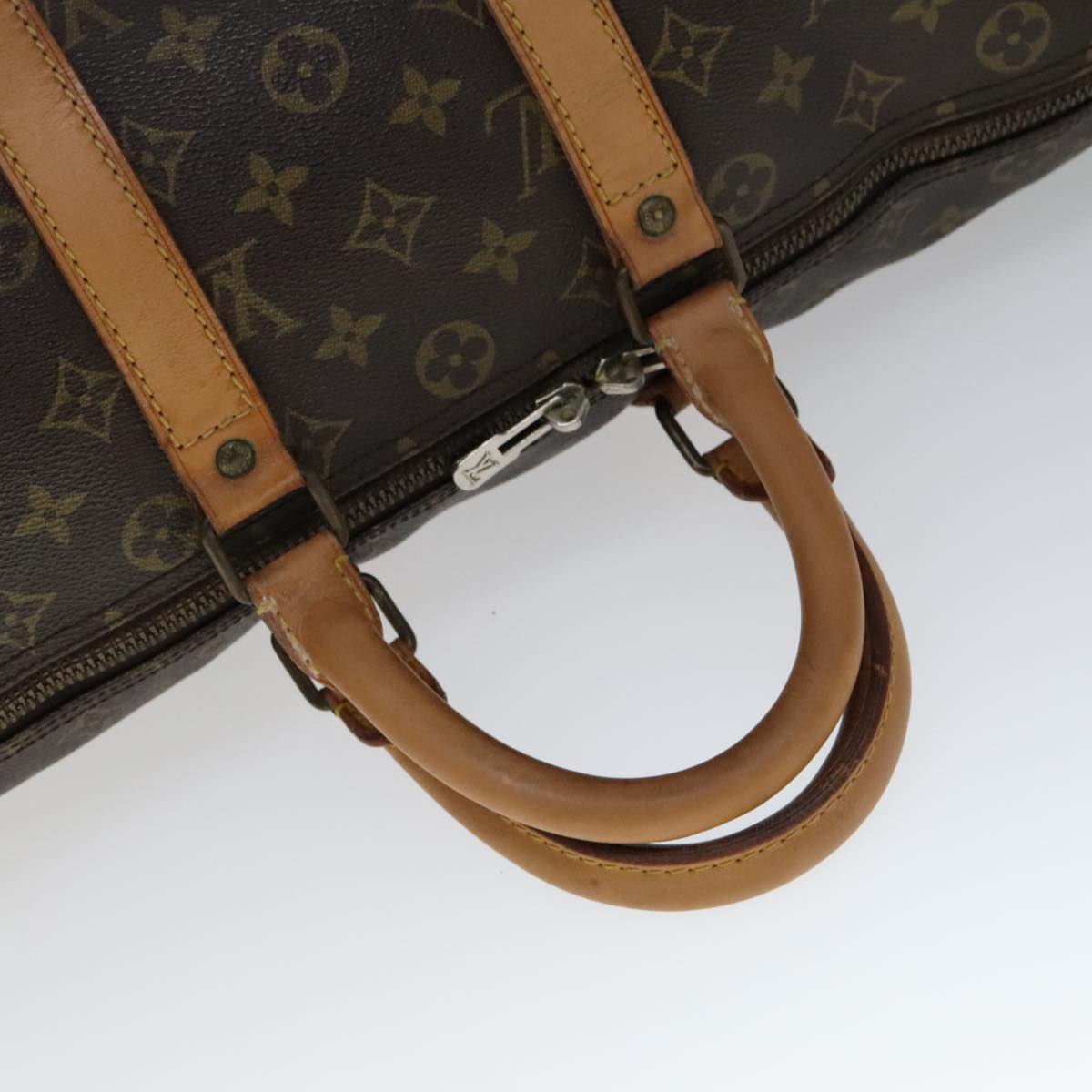 LOUIS VUITTON Monogram Keepall 45 Boston Bag M41428 LV yk16741