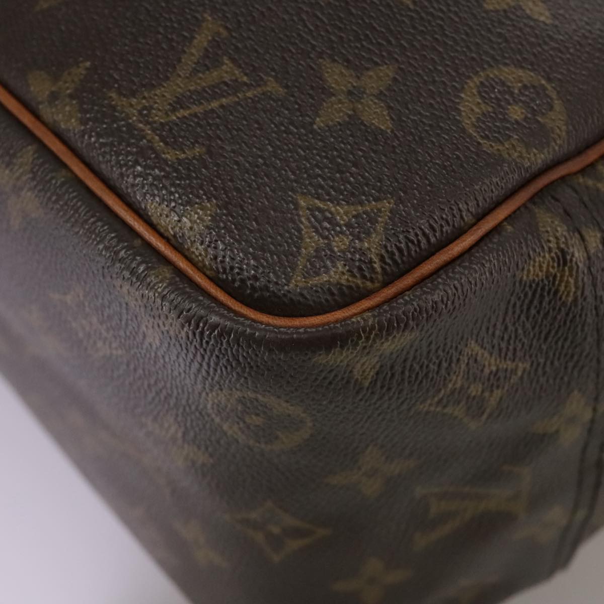 LOUIS VUITTON Monogram Deauville Hand Bag M47270 LV yk16750
