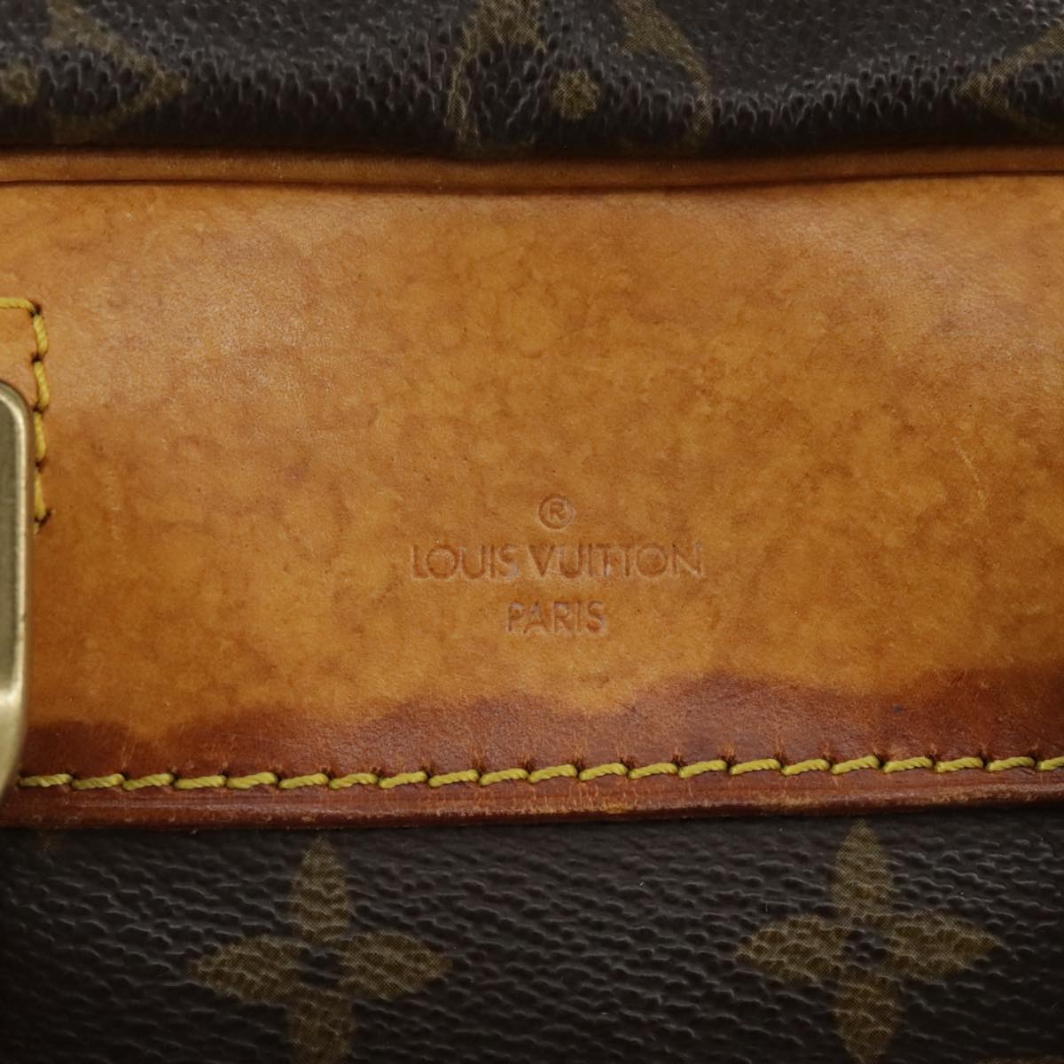 LOUIS VUITTON Monogram Deauville Hand Bag M47270 LV yk16750