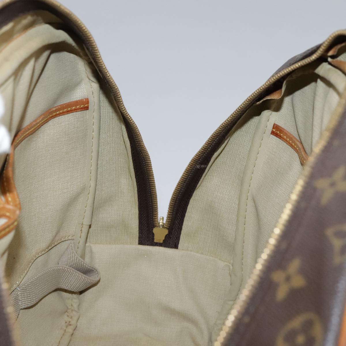 LOUIS VUITTON Monogram Deauville Hand Bag M47270 LV yk16750