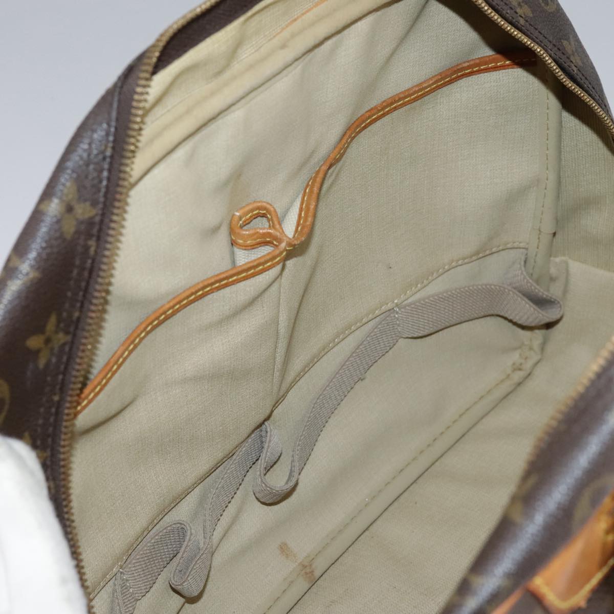 LOUIS VUITTON Monogram Deauville Hand Bag M47270 LV yk16750