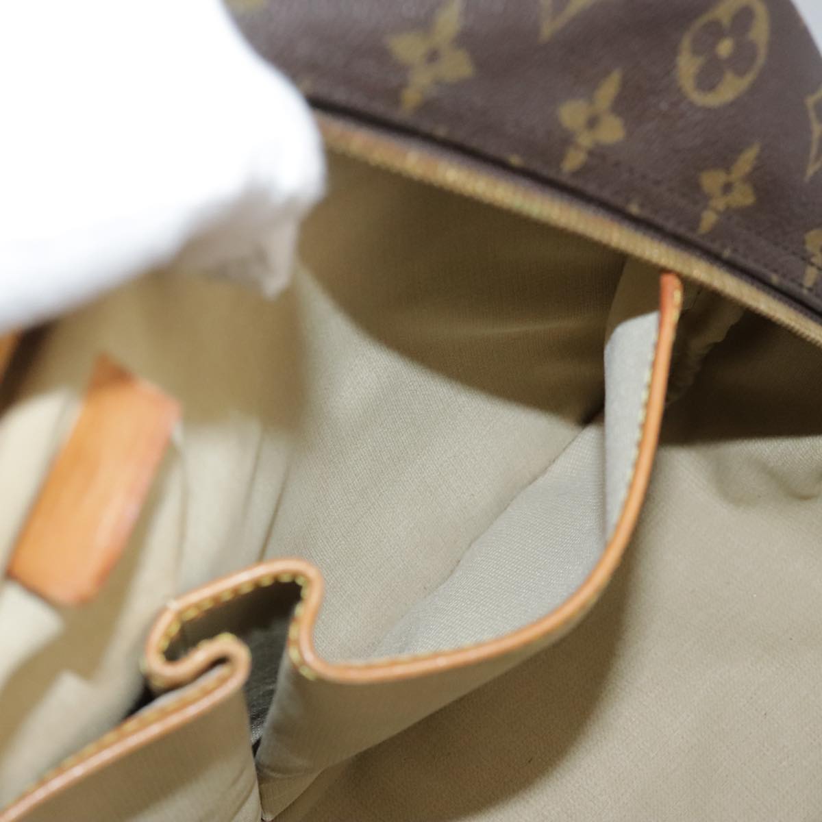 LOUIS VUITTON Monogram Deauville Hand Bag M47270 LV yk16750