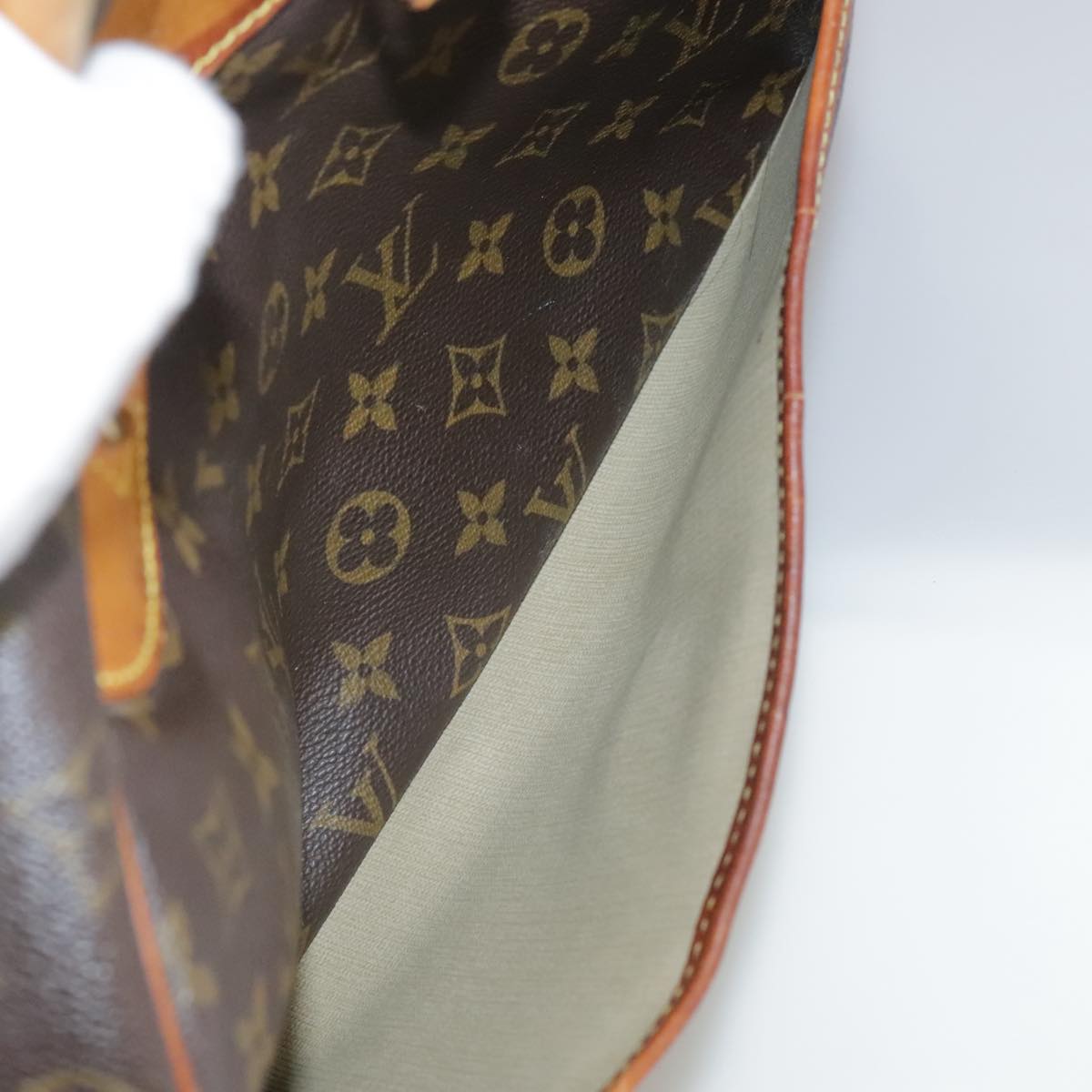 LOUIS VUITTON Monogram Deauville Hand Bag M47270 LV yk16750