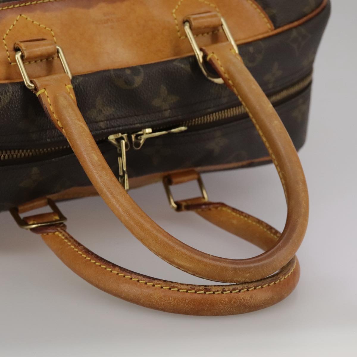 LOUIS VUITTON Monogram Deauville Hand Bag M47270 LV yk16750