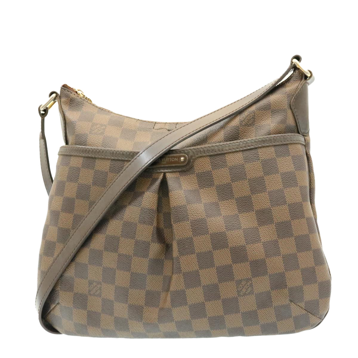 LOUIS VUITTON Damier Ebene Bloomsbury PM Shoulder Bag N42251 LV b yk2298
