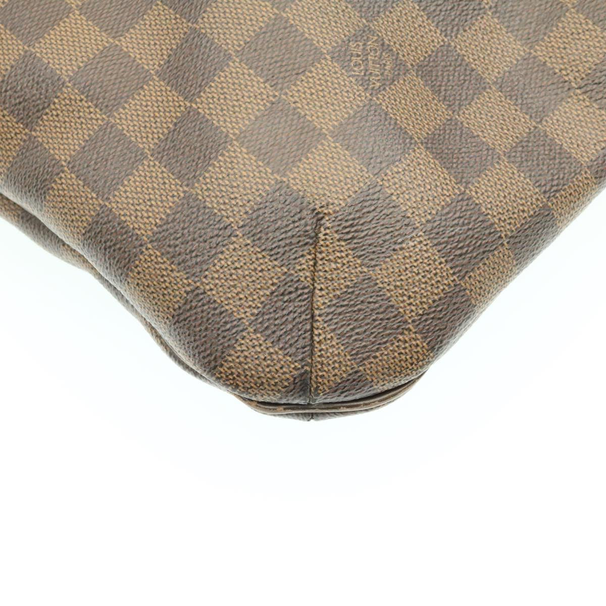 LOUIS VUITTON Damier Ebene Bloomsbury PM Shoulder Bag N42251 LV b yk2298