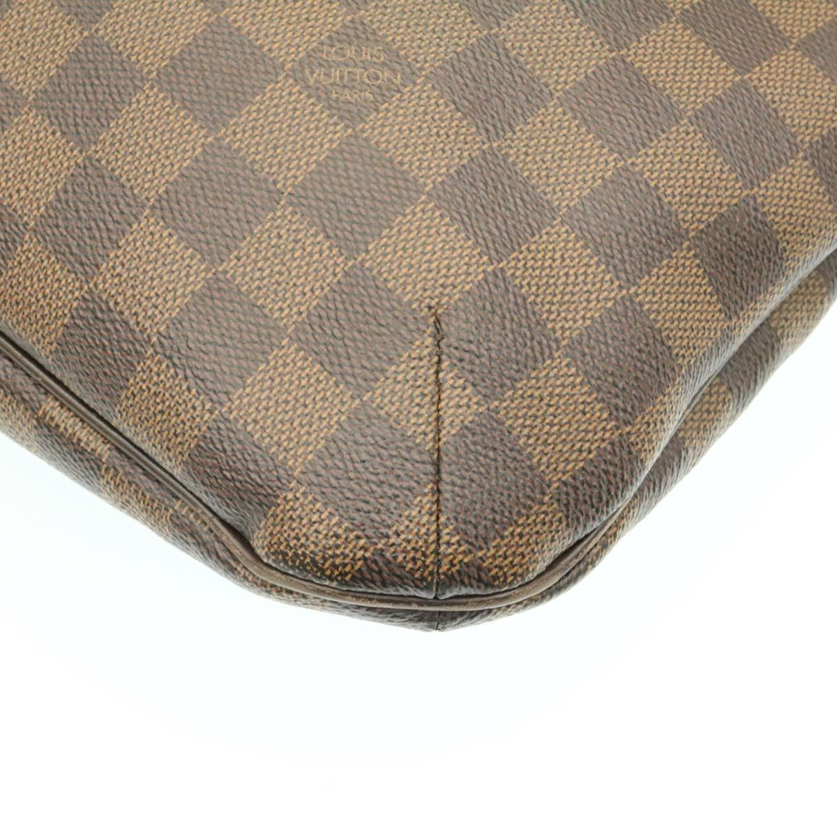 LOUIS VUITTON Damier Ebene Bloomsbury PM Shoulder Bag N42251 LV b yk2298