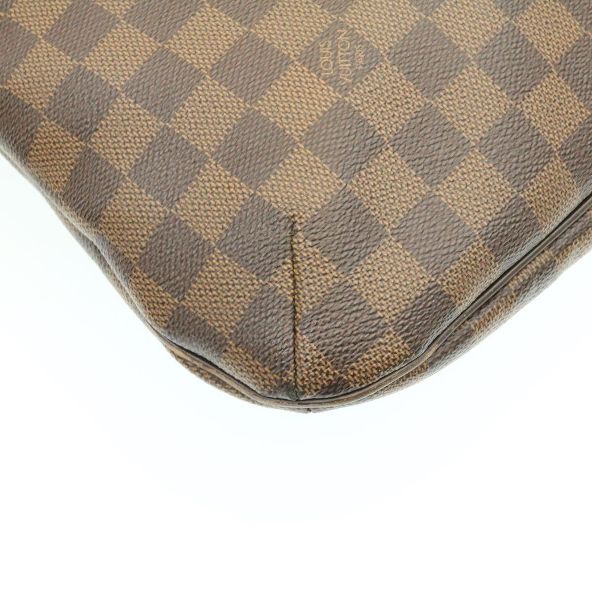 LOUIS VUITTON Damier Ebene Bloomsbury PM Shoulder Bag N42251 LV b yk2298