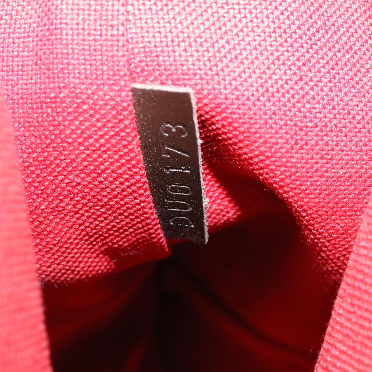 LOUIS VUITTON Damier Ebene Bloomsbury PM Shoulder Bag N42251 LV b yk2298