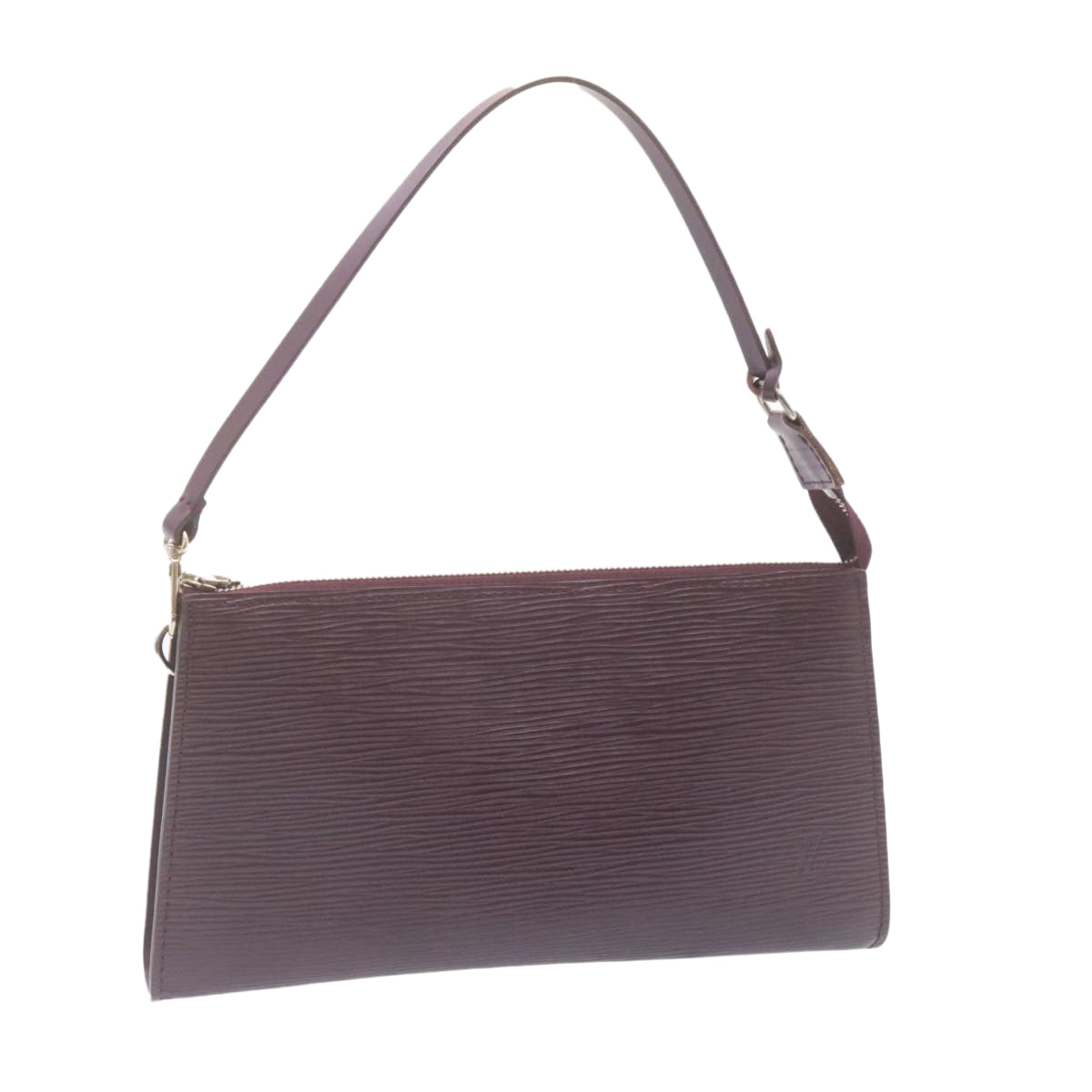LOUIS VUITTON Epi Pochette Accessoires Pouch Cassis Purple M5298K LV yk2406