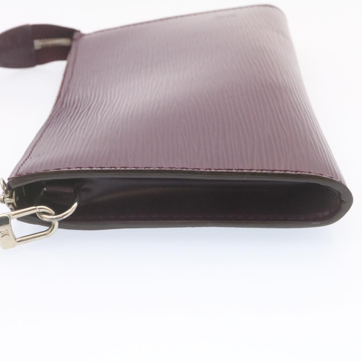 LOUIS VUITTON Epi Pochette Accessoires Pouch Cassis Purple M5298K LV yk2406