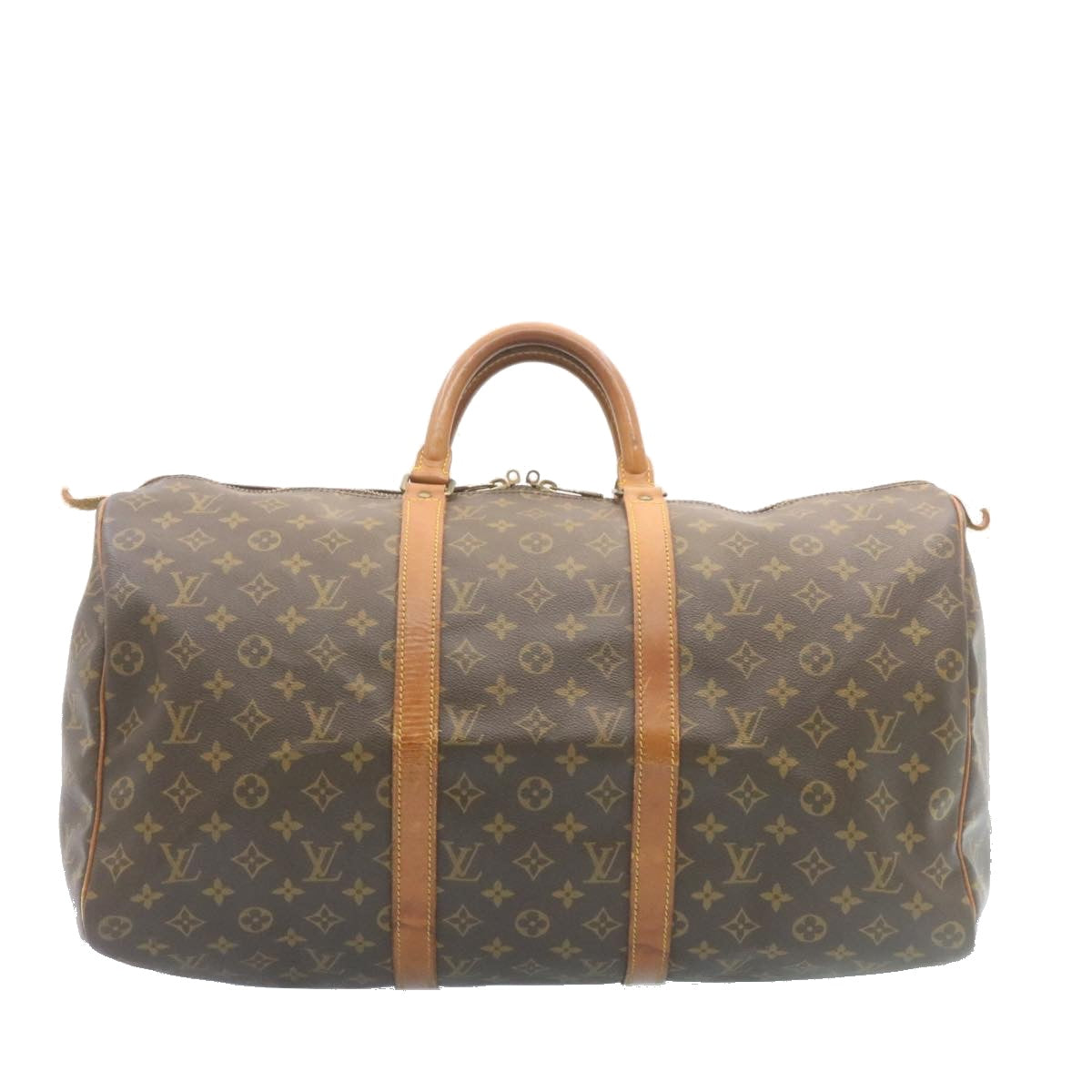 LOUIS VUITTON Monogram Keepall 50 Boston Bag M41426 LV yk3196