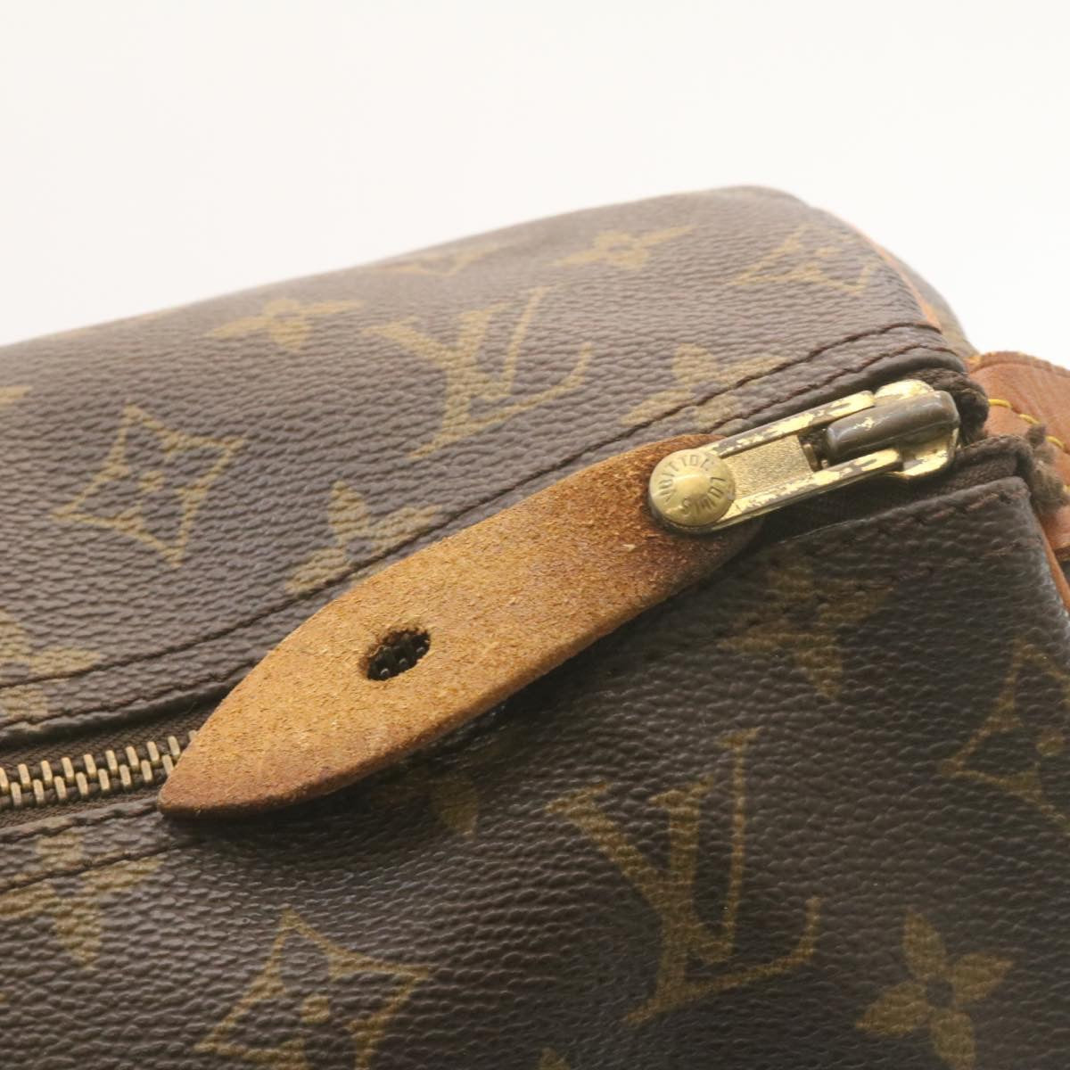 LOUIS VUITTON Monogram Speedy 40 Hand Bag M41522 LV yk3548