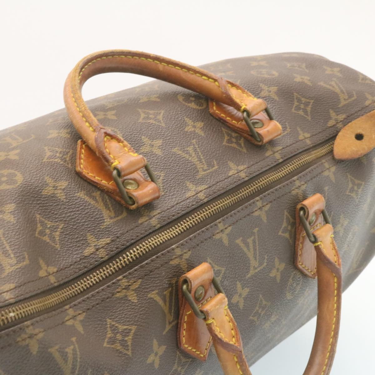 LOUIS VUITTON Monogram Speedy 40 Hand Bag M41522 LV yk3548
