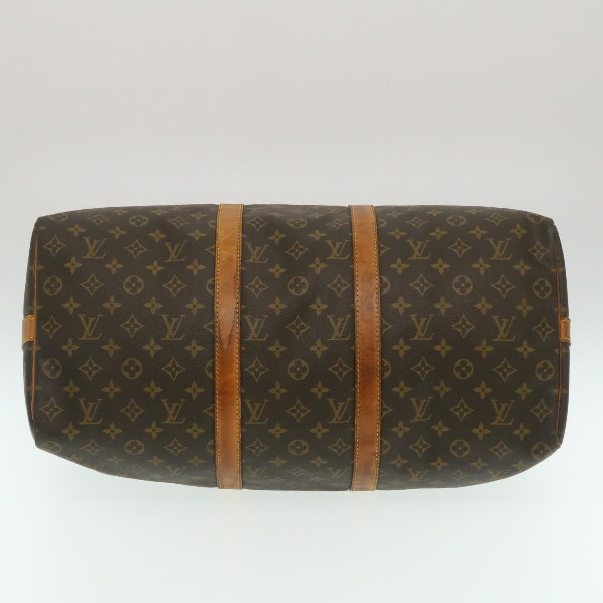 LOUIS VUITTON Monogram Keepall Bandouliere 50 Boston Bag M41416 LV yk4014