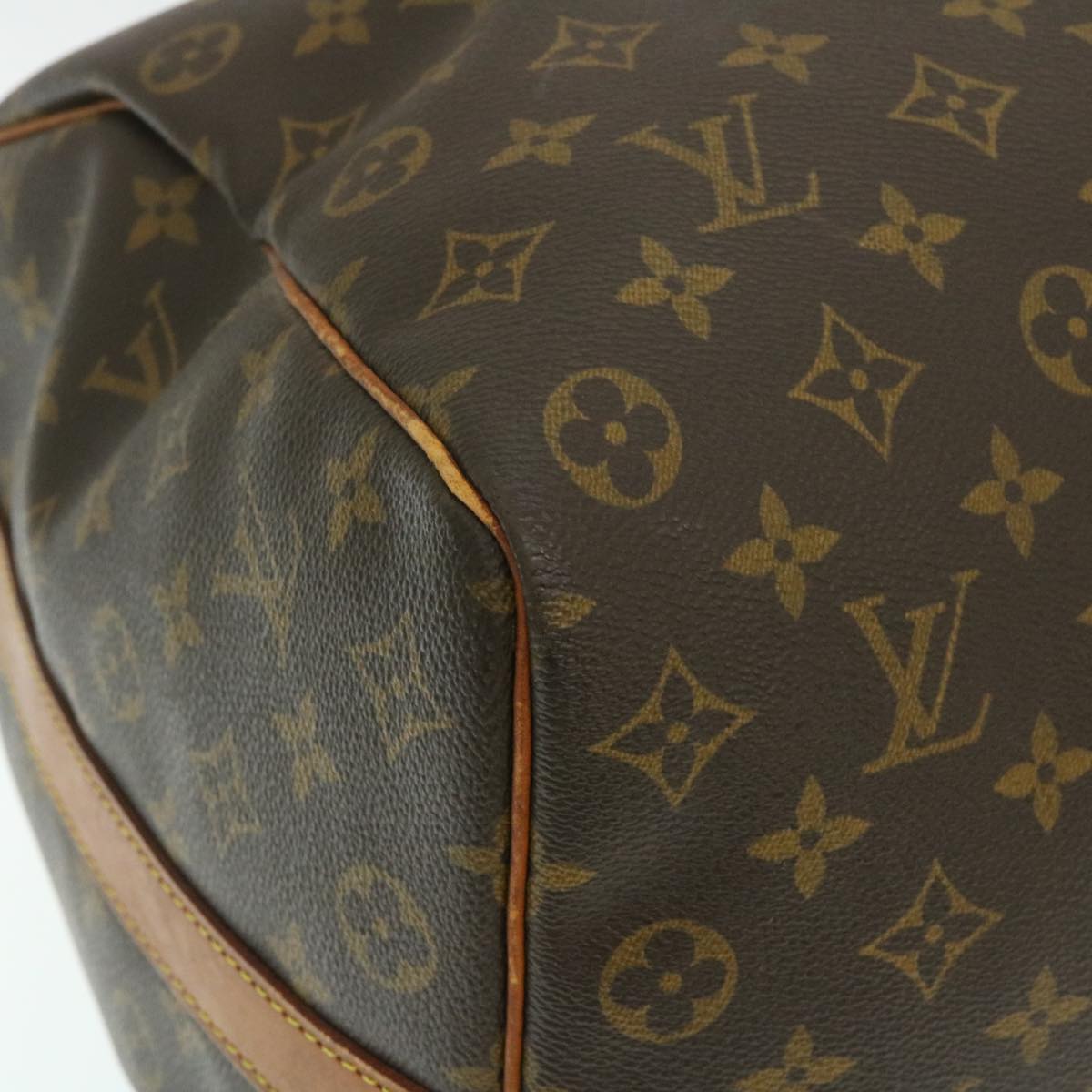 LOUIS VUITTON Monogram Keepall Bandouliere 50 Boston Bag M41416 LV yk4014