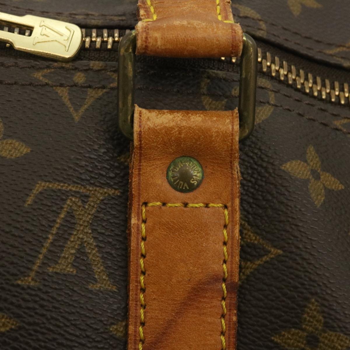LOUIS VUITTON Monogram Keepall Bandouliere 50 Boston Bag M41416 LV yk4014