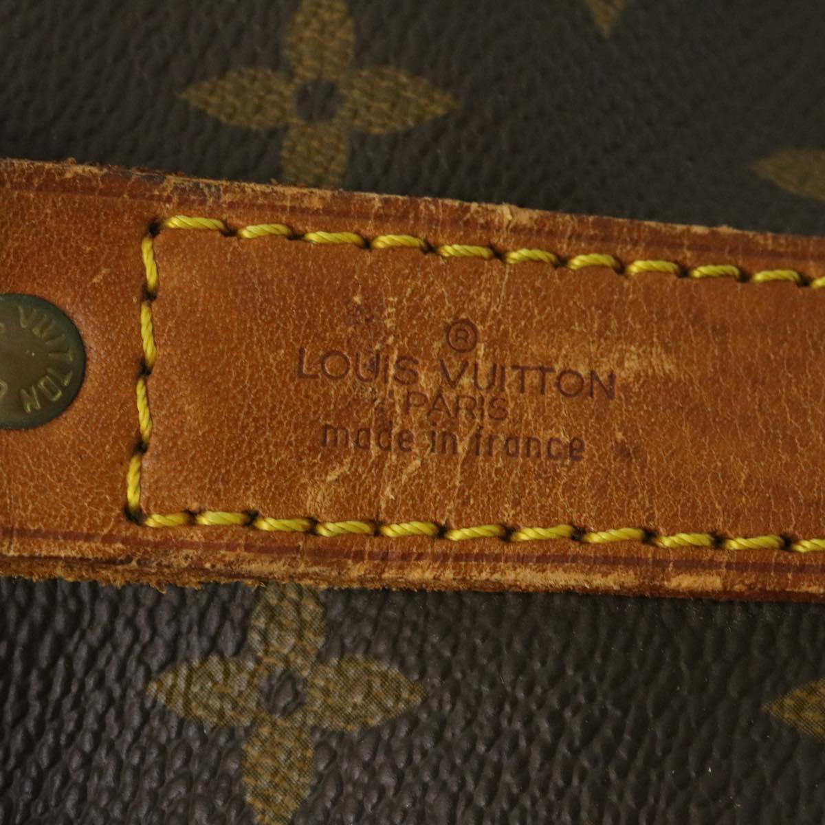 LOUIS VUITTON Monogram Keepall Bandouliere 50 Boston Bag M41416 LV yk4014