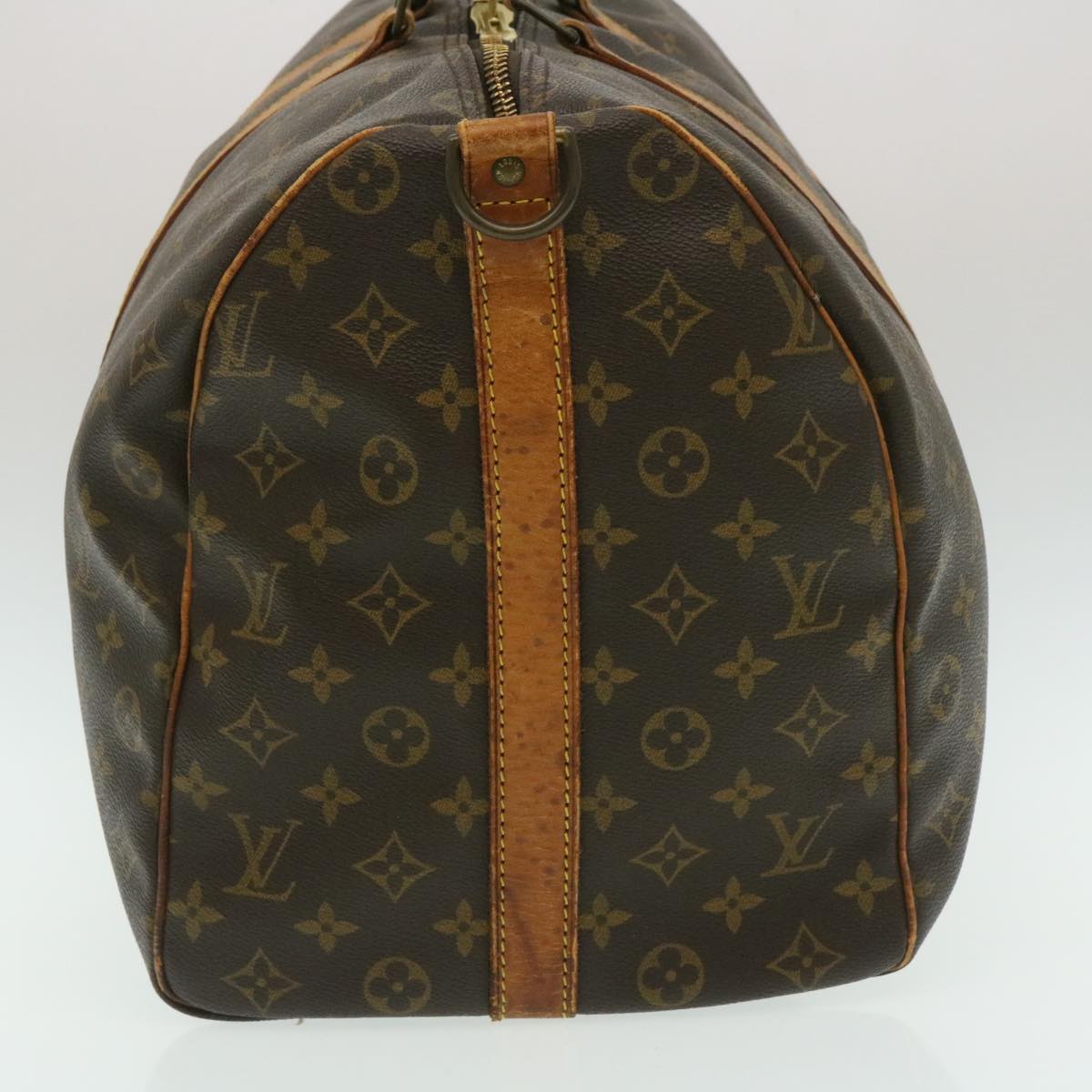 LOUIS VUITTON Monogram Keepall Bandouliere 50 Boston Bag M41416 LV yk4014