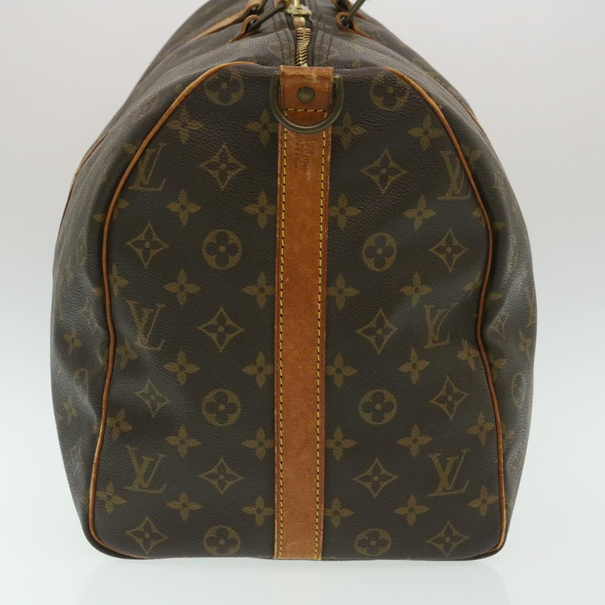 LOUIS VUITTON Monogram Keepall Bandouliere 50 Boston Bag M41416 LV yk4014