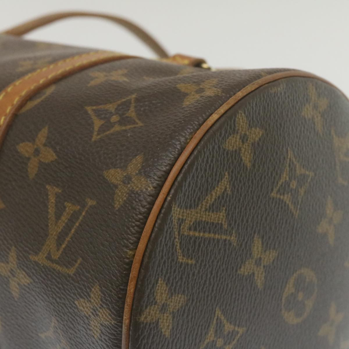 LOUIS VUITTON Monogram Papillon 30 Hand Bag M51385 LV yk4026