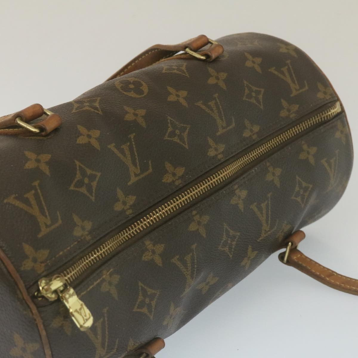 LOUIS VUITTON Monogram Papillon 30 Hand Bag M51385 LV yk4026