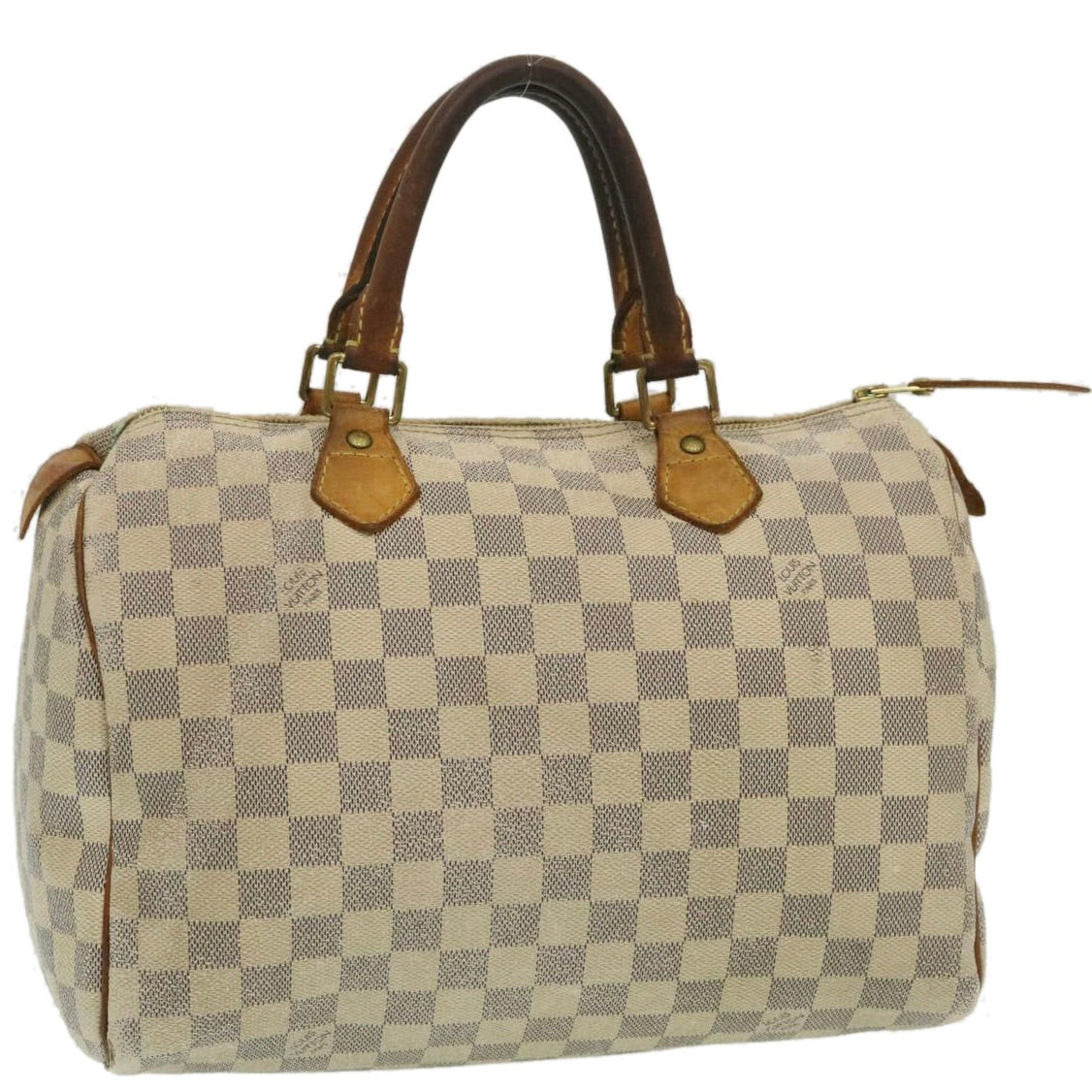 LOUIS VUITTON Damier Azur Speedy 30 Hand Bag N41533 LV yk4090