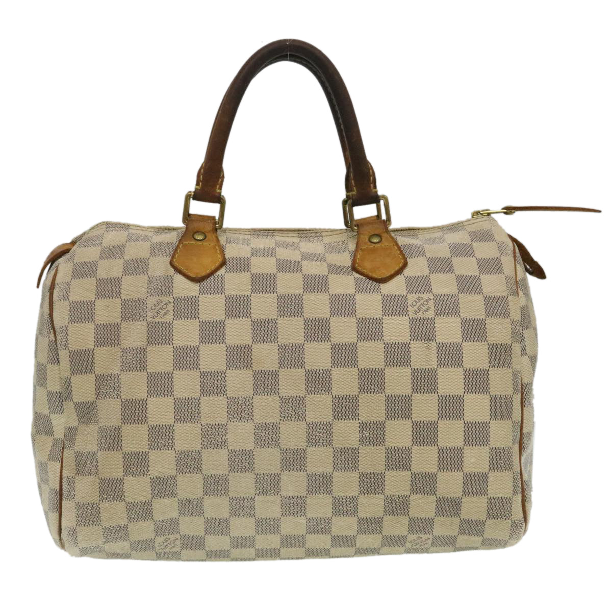 LOUIS VUITTON Damier Azur Speedy 30 Hand Bag N41533 LV yk4090
