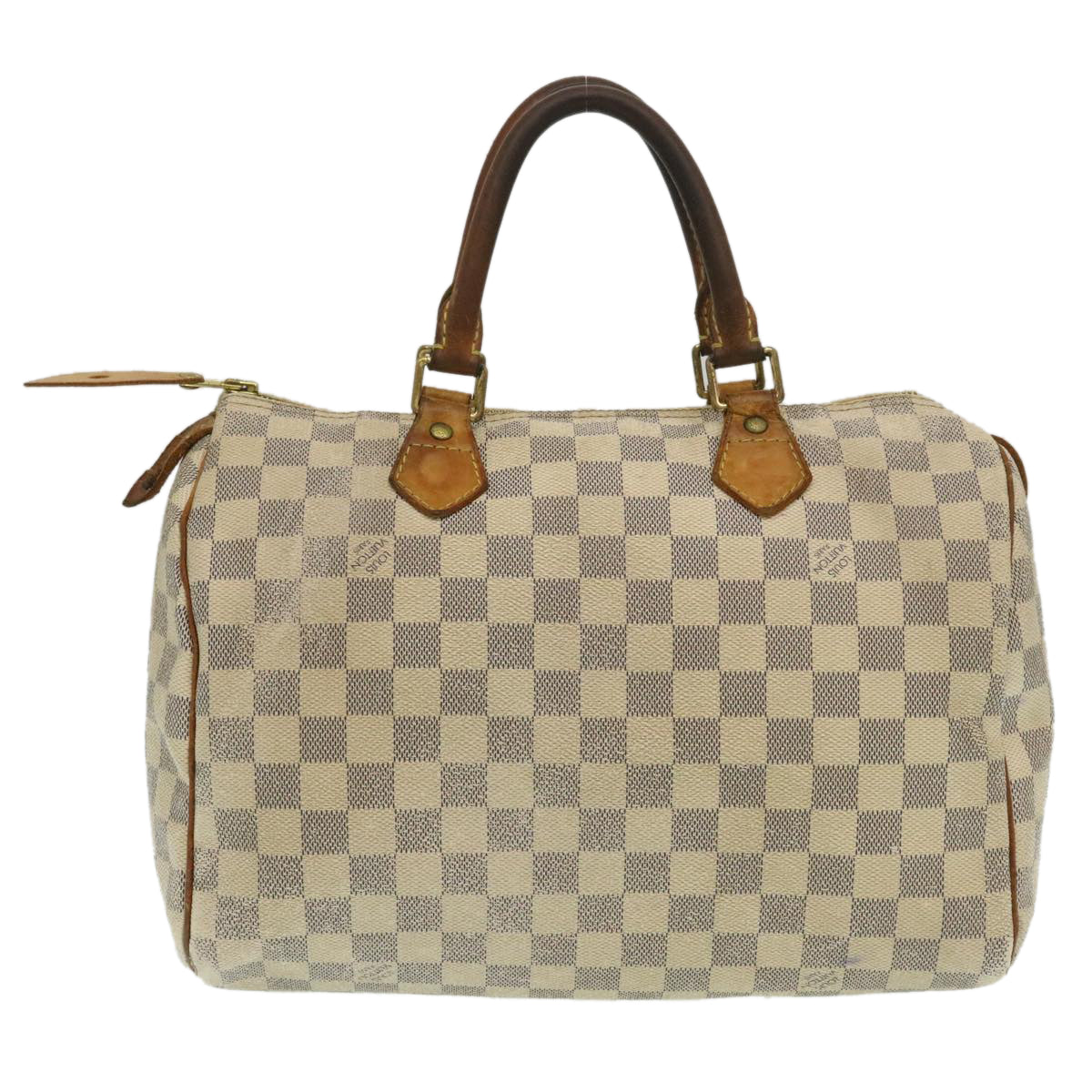 LOUIS VUITTON Damier Azur Speedy 30 Hand Bag N41533 LV yk4090