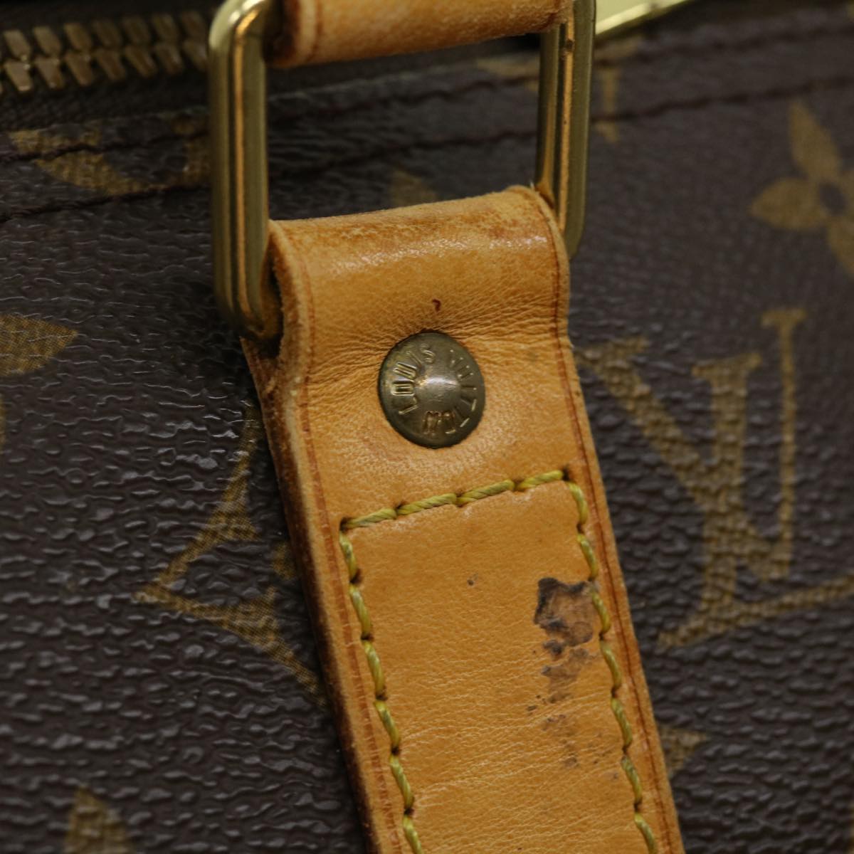 LOUIS VUITTON Monogram Keepall 50 Boston Bag M41426 LV yk4785