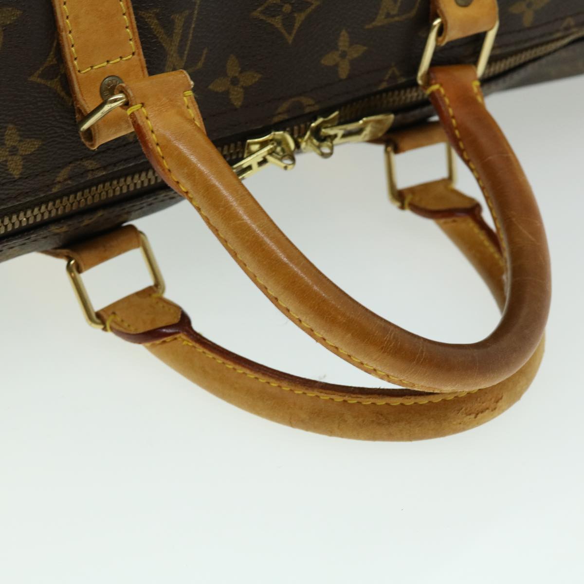 LOUIS VUITTON Monogram Keepall 50 Boston Bag M41426 LV yk4785